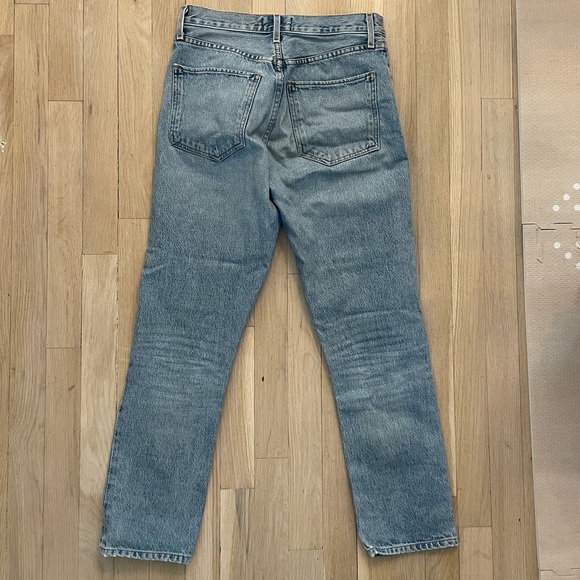 Agolde Riley High Rise Straight Jean - Picture 6 of 6